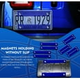 thumbnail image 5 of Rubber Molded Magnetic License Plate Holder Magnet Blue with Screws (10 Pack), 5 of 7