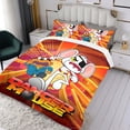 thumbnail image 3 of Danger Mouse Conjunto de sábanas temático, trío de piezas, cómodo y amigable con la piel, diseño único, regalo de decoración para el hogar para familiares, amigos y fans,135cm *200cm, 3 of 6