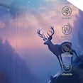 thumbnail image 3 of Balery Night Sky Elk Gorra de béisbol de tamaño ajustable para correr, entrenar y actividades al aire libre. Gorra de papá para todas las estaciones., 3 of 6