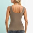 thumbnail image 2 of Shelf Bra Camisoles - Adjustable Spaghetti Strap Tank Tops Basic Layer, 2 of 8