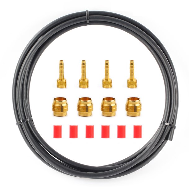 Bicicleta Kit de inserción de tubo de aguja de aceite de manguera de freno de disco de aceite de bicicleta MTB de riesgo (para Magura) Tmvgtek Accesorios para bicicletas