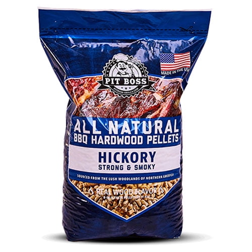 Pit Boss Barbecue Wood Pellets Hickory Blend, 40 lbs