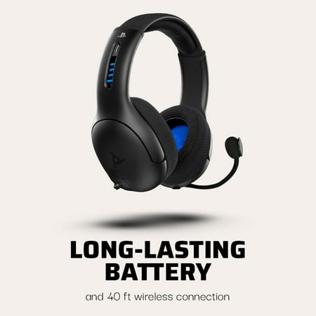 PDP - LVL50 Wireless Stereo Gaming Headset for PlayStation - Black