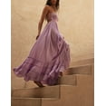 thumbnail image 2 of Kishawna Womens Boho Floral Puff Sleeve Tiered Maxi Dress Long Dresses, 2 of 7