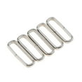 thumbnail image 2 of kusrkot 5 Piece Stainless Steel Rings Nylon Watch Band Strap Belt Buckle 24mm, 2 of 5