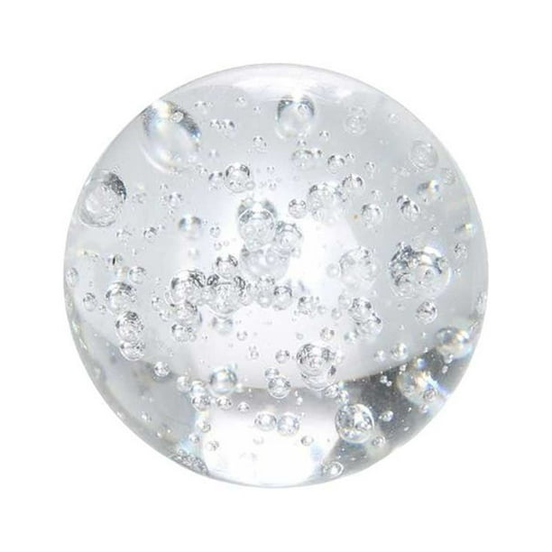 Matsuzay Paisajismo cristal transparente grieta bola vidrio DIY artesanía decoración bonsái sala de estar accesorios para el hogar accesorios Decoración del hogar Bolas de burbujas de 5 cm