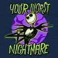 thumbnail image 2 of Men's The Nightmare Before Christmas Jack Your Worst Nightmare  Graphic T-Shirt, 2 of 4