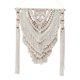 thumbnail image 1 of Colgante de pared de macramé, grandes tapices tejidos, bohemio hecho a mano, telón de fondo de macramé, decoración de pared para bodas, salón, Baoblaze tapiz de macramé tejido, 1 of 8
