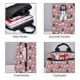 thumbnail image 3 of Yiaed Cute Calf Print Lightweight Backpack Travel Backpacks Hiking Daypack for Women Men, 3 of 5