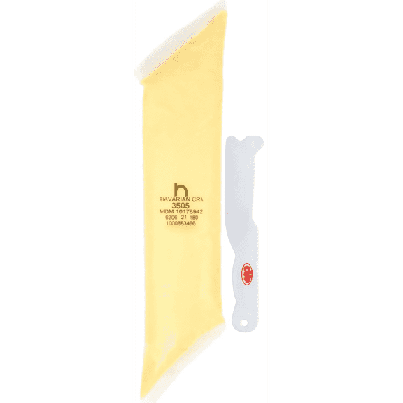 Henry & Henry Bavarian Cream Pie & Pastry Filling,  Fully Cooked, Shelf-Stable, 2 Pound with By The Cup Spatula Knife