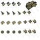 thumbnail image 5 of 25pcs Año Nuevo Tapas temáticos Toppers para hornear para hornear Decoraciones de pasteles 2022 Accesorios para pasteles, 5 of 5