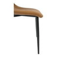 thumbnail image 6 of Alibi Dining Chair Tan Set of 2 Brown, 6 of 9