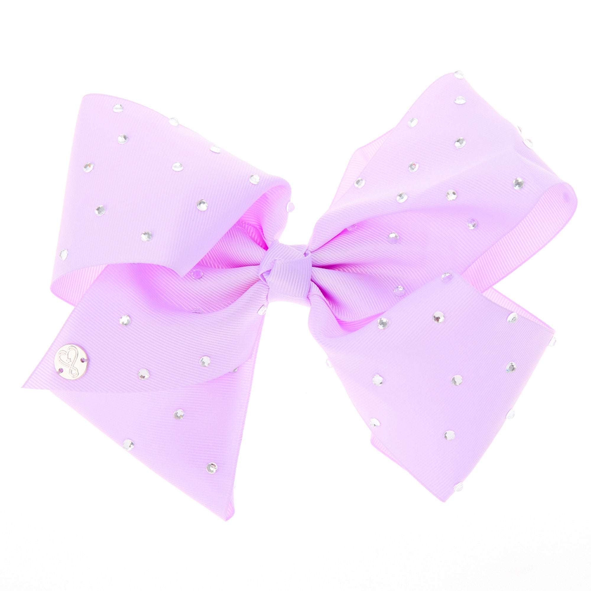 NEW ON CARD JOJO SIWA SIGNATURE HAIR BOW PURPLE PINK GLITTER UNICORN CENTER