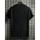 thumbnail image 2 of Camiseta de verano y primavera con estampado de cara sonriente para hombre, informal, de manga corta, estilo moderno, deportiva y novedosa para el tiempo libre., 2 of 6