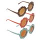 thumbnail image 4 of KAKOWELY pares de gafas de sol para niñas pequeñas, gafas de sol con diseño de girasol, gafas de sol para bebés con diseño de girasol, 4 of 4