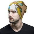 thumbnail image 6 of Simpsons Beanie Hat Print Slouchy Hat Soft Elastic Warm Headwear Comfortable Skull Cap for Men & Women, 6 of 8