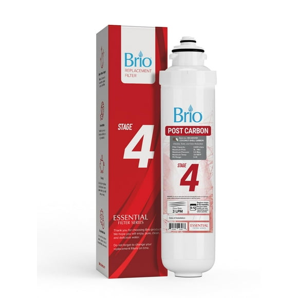 Brio Water Cooler Filter Replacement - Stage-4: Post Carbon Block - for Brio model CLPOUROSC420RO