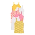 thumbnail image 2 of Pink Label Girls Cami Undershirts 6-Pack, Sizes S-XL, 2 of 3