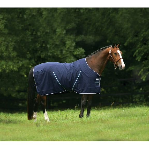 Horseware Ireland ADAAA0-BBW0 Rambo Stable Sheet Navy/White 75