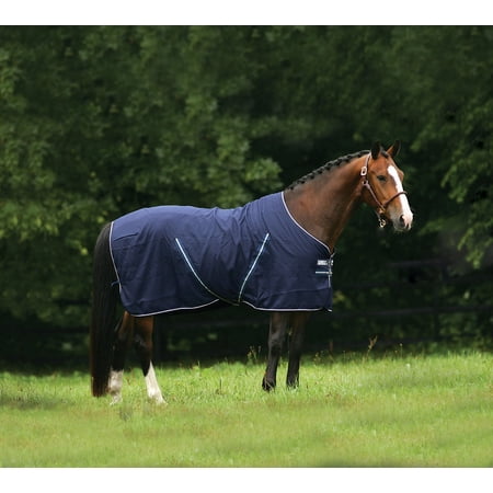 Horseware Ireland ADAAA0-BBW0 Rambo Stable Sheet Navy/White 72