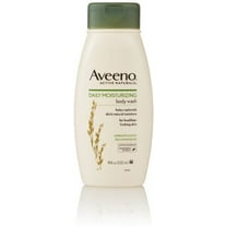 2 Pack - AVEENO Active Naturals Daily Moisturizing Body Wash 18 oz Each