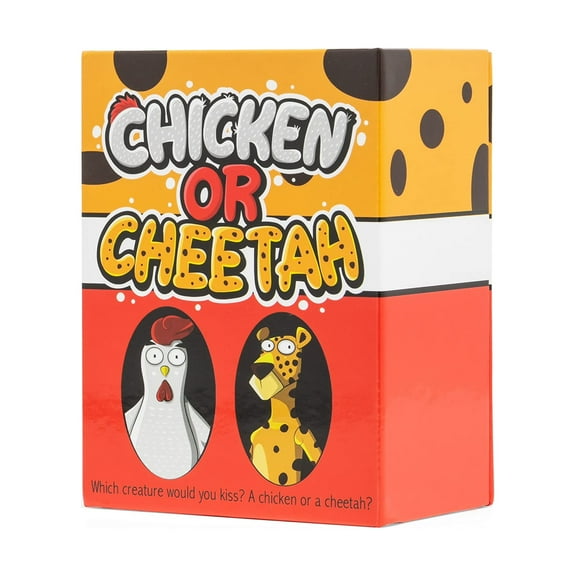 Chicken or Cheetah - New Fun Family Card Game for Ages 4 to 104! Which Creature's Teeth Would You Brush? A Crocodile or a Piranha?