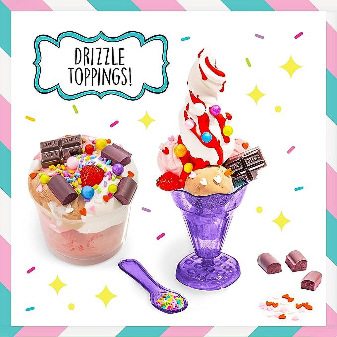 OS Ice Cream Ready Made Slime Play Shop Kit