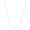 White, variant on 10K White Gold 20" 0.55mm Box Chain Necklace w/ Lobster Lock - Women