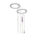 thumbnail image 1 of Annular LED Plant Light,Small Growth Light USB Timing Dimming Suitable For Indoor Plant Potted Succulent Fish Tank Light ,Super Long Life, 1 of 7