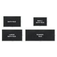 thumbnail image 6 of Hotel Style Grey Micro-Polyester 21" x 34" Bath Rug, 6 of 13