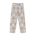 thumbnail image 5 of Goofa Various Rabbits Printed Soft Pajama Pants for Men, Wide Leg Comfy Casual Lounge Yoga Pants-Medium, 5 of 9