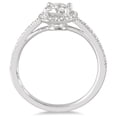 thumbnail image 2 of SZUL Women's AGS Certified 7/8 Carat Halo Diamond Engagement Ring in 14K White Gold (J-K Color, I2-I3 Clarity), 2 of 4