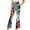 White, variant on TJAZFJPA Womens Slacks for Work Business Casual Straight Leg Womens Mardi Bell Bottoms Purple Green Yellow High Waist Flare Pants（1） Petite Sweatpants for Women