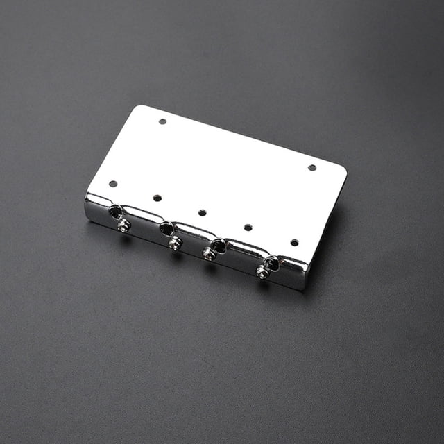 KAKOWELY 1Jgo Accesorio De Repuesto Para Bajo De Metal Plateado Para Instrumento Musical