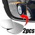 thumbnail image 2 of 2 Pcs Rétroviseur de Voiture Grand Angle Miroir Aveugle 360° Réglable Rétroviseur Auxiliaire HD Sans Cadre Petit Miroir Rond YIJIA, 2 of 5