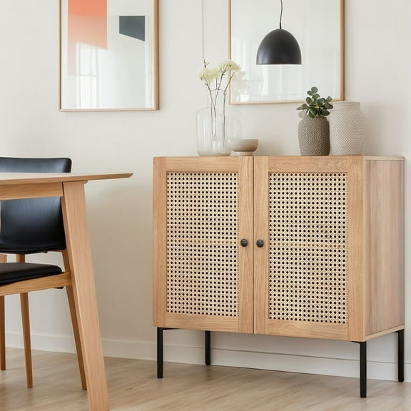 GVN Sideboard Buffet Cabinet, Kitchen Buffet Cabinet,