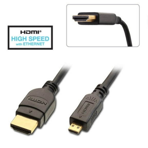 6Ft HDMI CABLE-Ultra HD 4K High Speed HDMI 6ft Gold Plated Cable With Ethernet