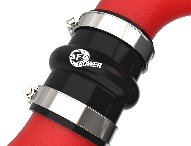 BladeRunner 2-1/2 IN & 3 IN Aluminum Hot and Cold Charge Pipe Kit Red