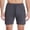 Dark Gray, variant on Sngxgn Men’s Casual Shorts Summer Beach Flat Front Shorts Drawstring Short(Black,XXL)
