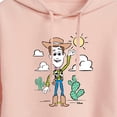 thumbnail image 3 of Toy Story - Woody Pastel - Juniors Cropped Pullover Hoodie, 3 of 5