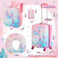 thumbnail image 2 of Set de equipaje Sanwuta Kids, mochila con almohada, 4 unidades, 2 of 7