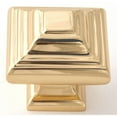 thumbnail image 3 of Alno A1525-PN Geometric 1-1/4" Cabinet Knob Polished Nickel, 3 of 7
