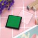thumbnail image 5 of Almohadilla Tinta Cuadrada para Huellas Dactilares para Tarjetas Álbumes Recortes Sellos para Manualidades Papel (verde), 5 of 8
