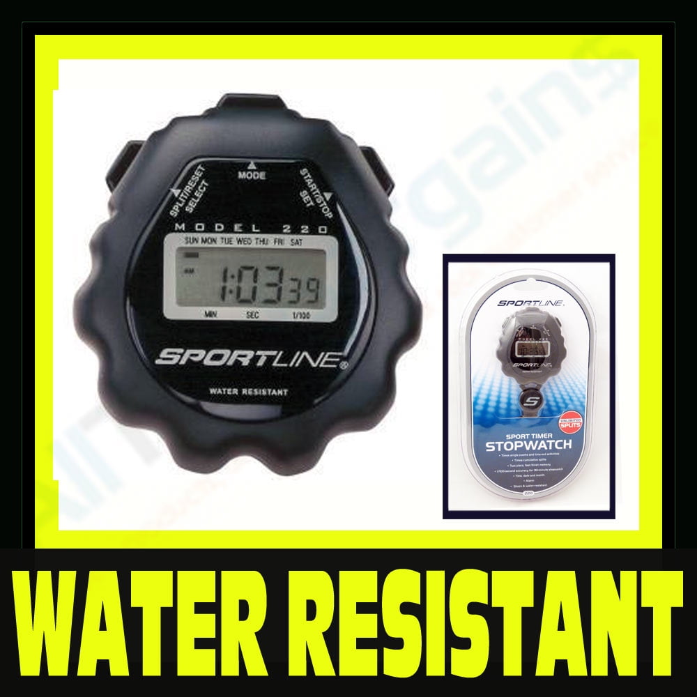 Sportline Giant Sport Timer Fitness Stopwatch With Whistle for sale online 