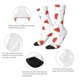 thumbnail image 4 of Balery Hand Drawn Watermelon Calcetas Largas con Estampado para Hombre y Mujer – Suaves y Transpirables, Talla Única (US 5-11), 4 of 6