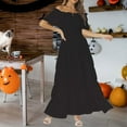 thumbnail image 6 of Segolike Medieval Chemise Dress Milesian under Dress Long Props Vintage Uniform Decoration Pirate Peasant Dress Dress up Adults Role Play black M, 6 of 8