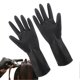 thumbnail image 1 of Guantes de látex impermeables, antideslizantes y reutilizables para peluquería, salón de belleza, cocina, barbacoa y pintura., 1 of 5