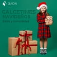 thumbnail image 3 of Calcetas Navideñas Gaon Unisex Termicas Afelpadas Invierno Set de 3 piezas, 3 of 8