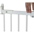 thumbnail image 4 of BabyDan Flexi Fit Angle Mount Safety Gate 26.4" - 41.5", White Metal, 4 of 5
