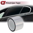 thumbnail image 3 of Cinta de Pinstripe Unique Bargains 70mmx50m Rombo Malla Calcomanías de Pinstripe para Coche, Motocicleta y Carreras de Barcos, Stickers DIY Tono Plateado Láser 1 Pcs, 3 of 7